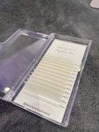 Beauty by Kaylina Rei Eyelash Extension Color Mix Tray .07 D Curl -White