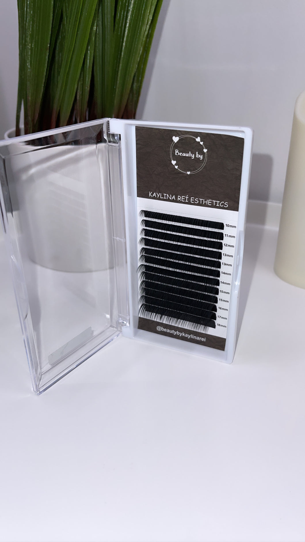 Beauty by Kaylina Rei Eyelash Extension Mix Tray C Curl .18 (Former Packaging)